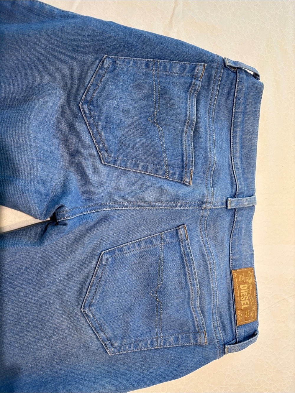Diesel Light Blue Straight Jeans - Picture 3 of 10